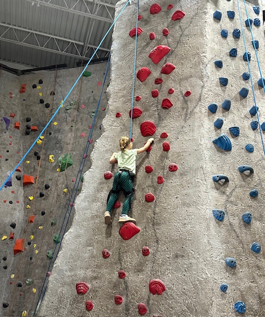Indoor Rock Climbing with&nbsp;Kids